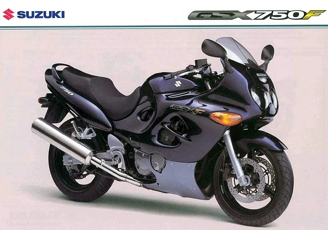 Мотоцикл Suzuki GSX 750 F - энциклопедия портала MotoHook Suzuki GSX 750 F
