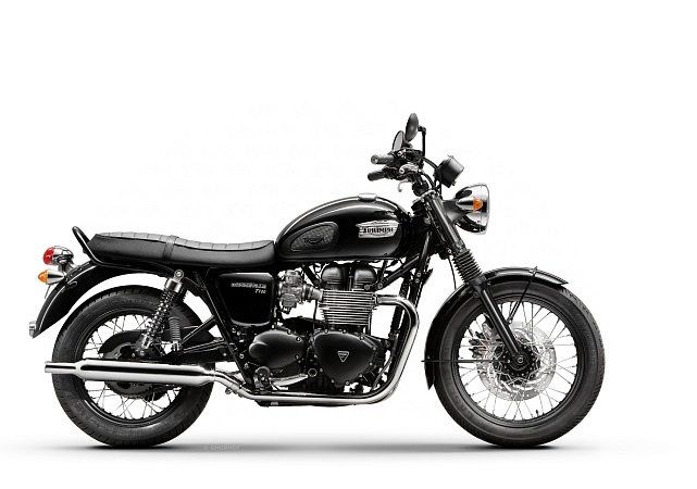 triumph Bonneville T100 Black